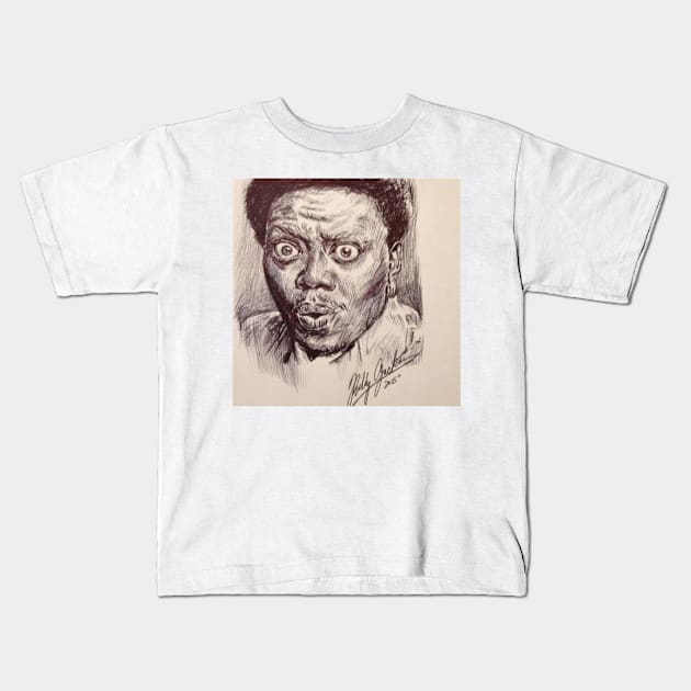 BERNIE MAC Kids T-Shirt by cindybrady1986